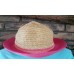  Apt 9 Ladies Fedora Straw Hat  Pink Bow Hat Cap s  eb-26131489